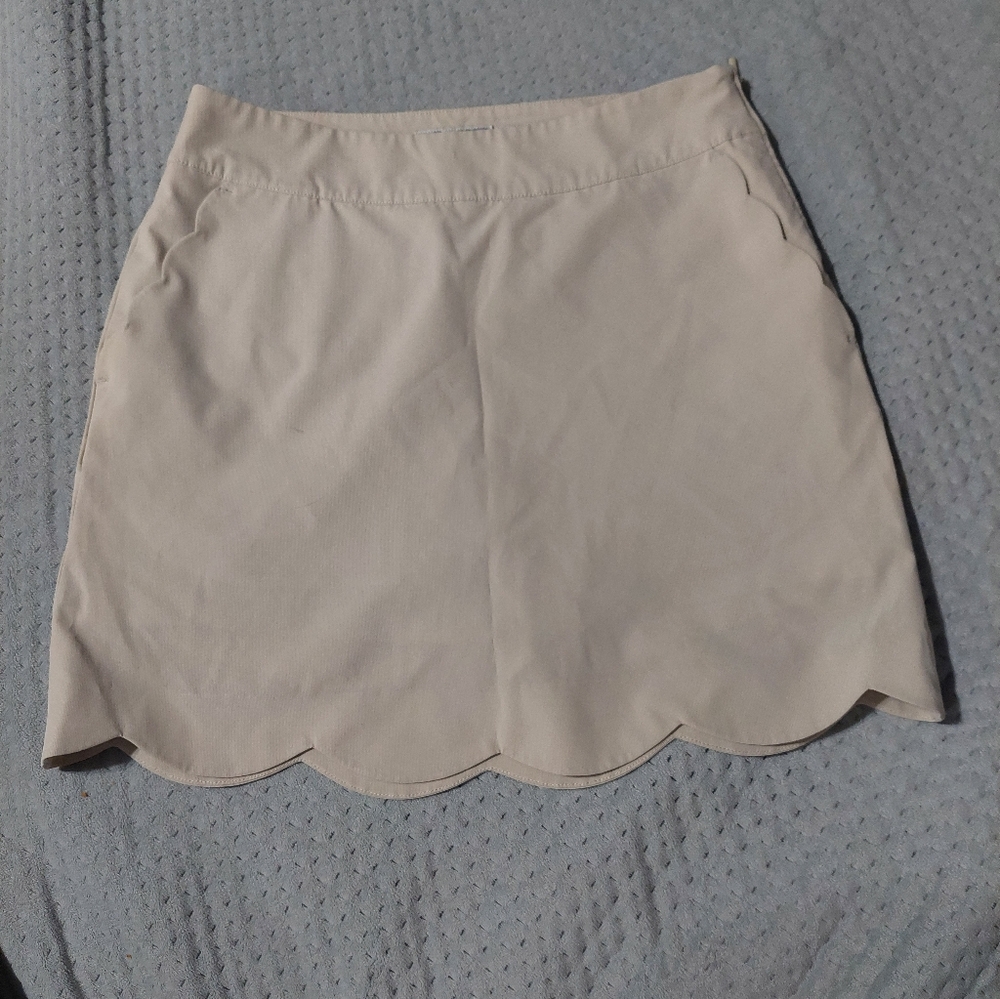 Vineyard Vines Beige Performance Skirt